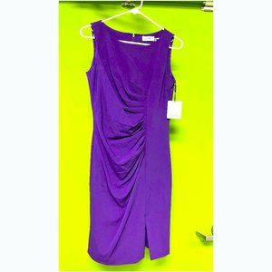 NWT Calvin Klein purple size 4 dress
